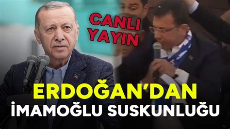 Erdoğan’dan İmamoğlu’na…